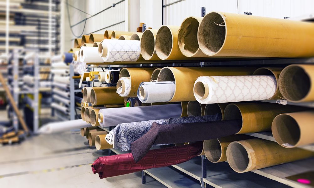 Rolls of textile fabric